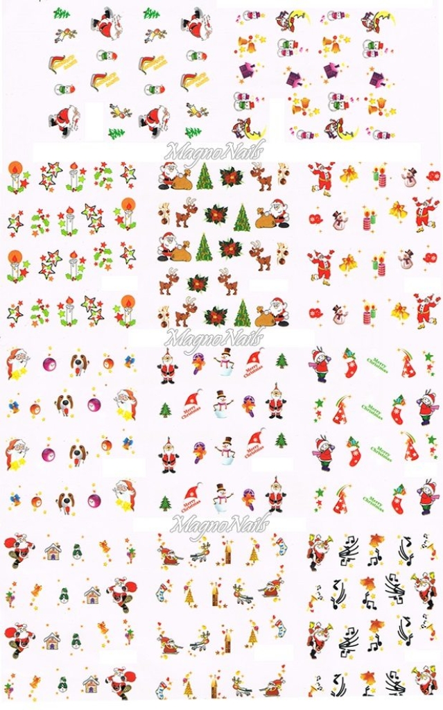 2D Nail Art Sticker