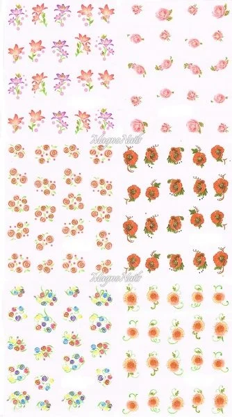 2D Nail Art Sticker