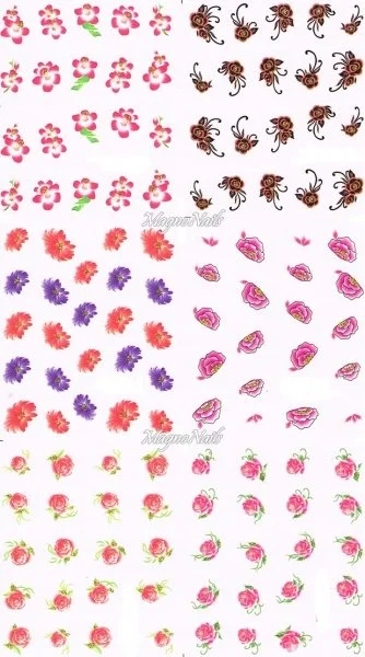 2D Nail Art Sticker