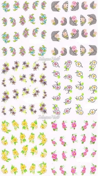 2D Nail Art Sticker