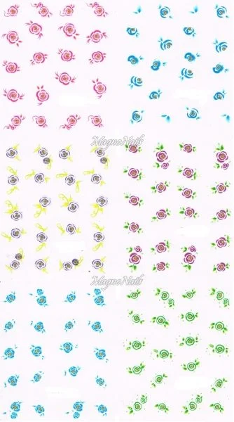 2D Nail Art Sticker