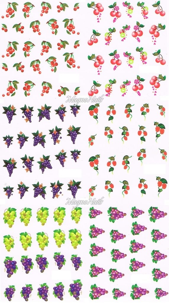 2D Nail Art Sticker