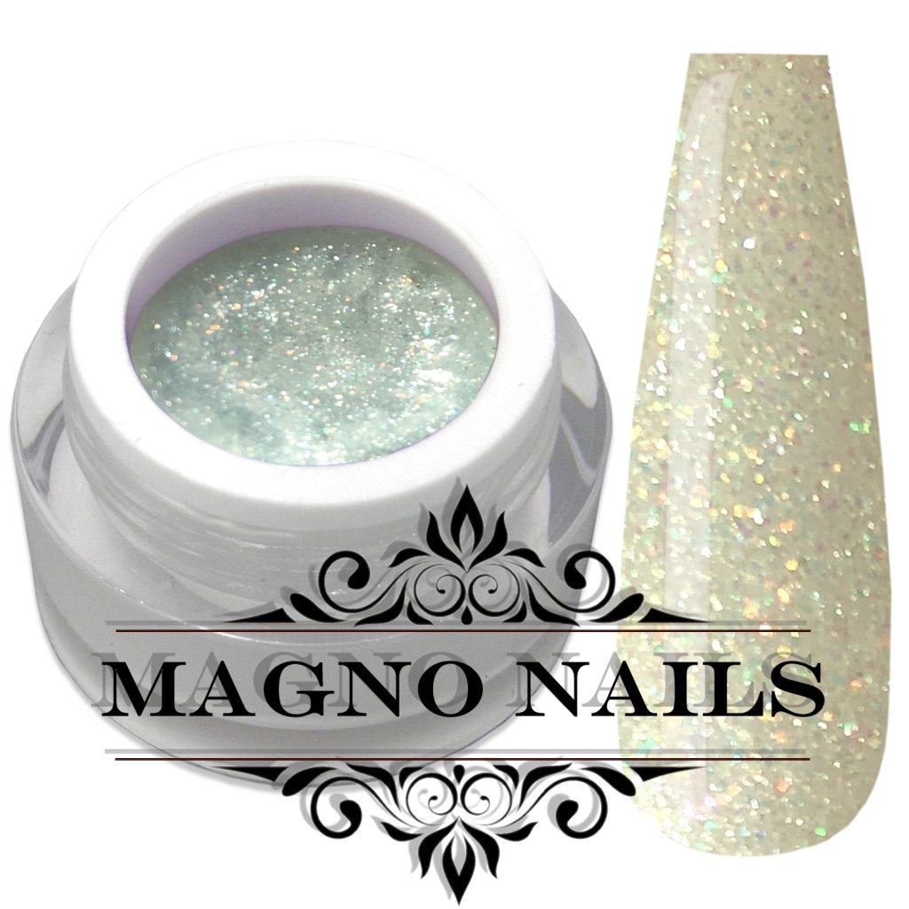 UV Gel - 1305 - Glitter Gel - Sparkling weiß Glitzer Gel Glitzergel Nageldesign Nägel Nails Nagelstudio