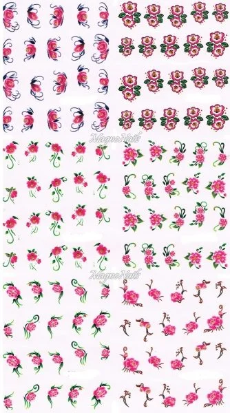 2D Nail Art Sticker