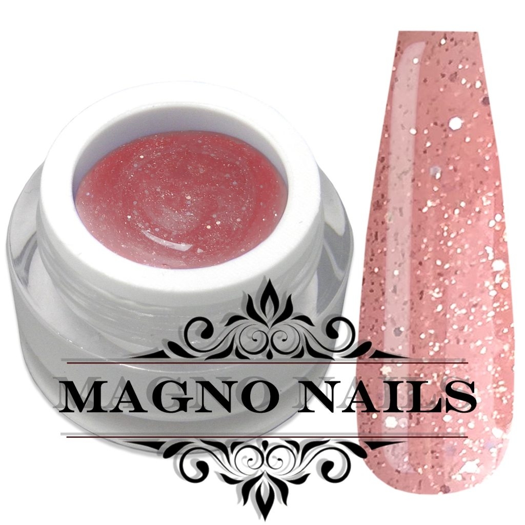 Hell Rosa Glitter Rainbow fein