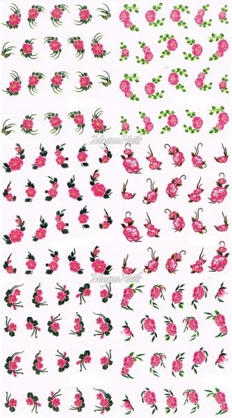 2D Nail Art Sticker