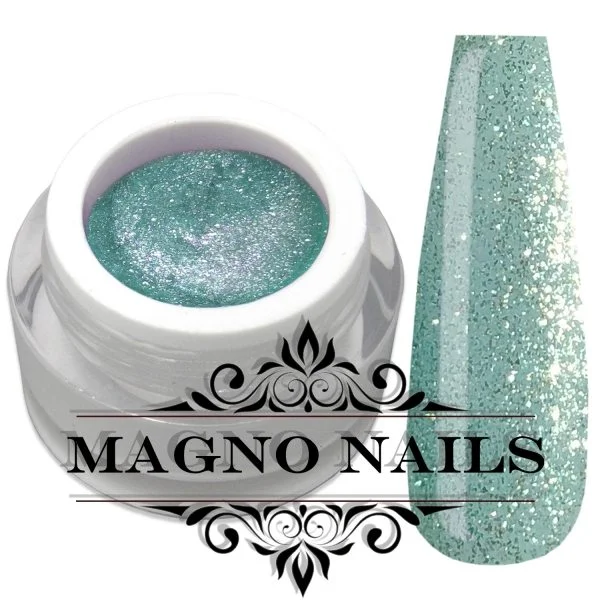 Hell Grün Glitter Glitzer Gel UV-Gel Nägel