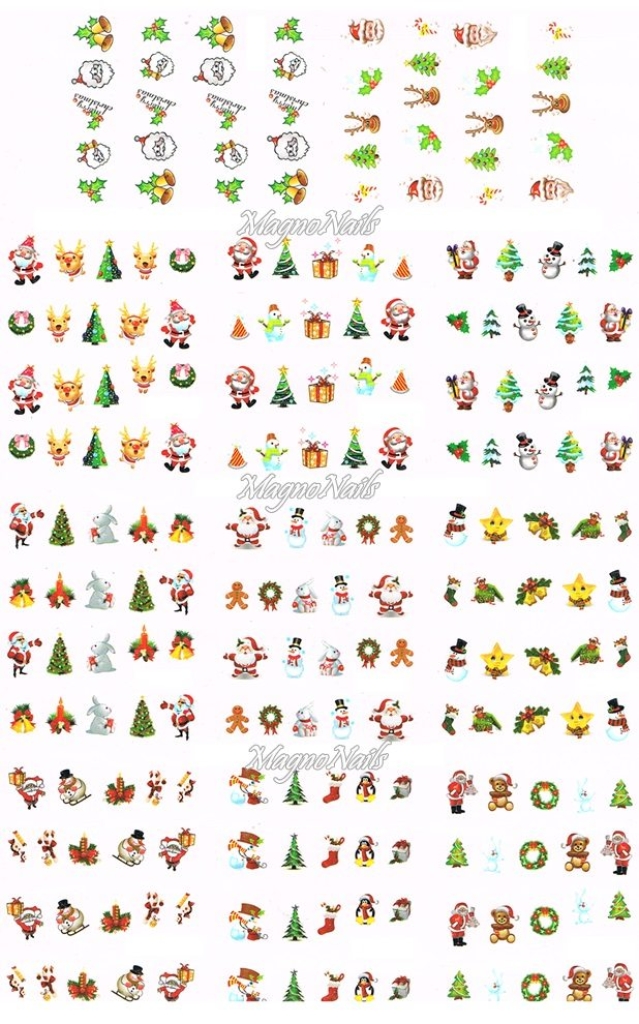 2D Nail Art Sticker