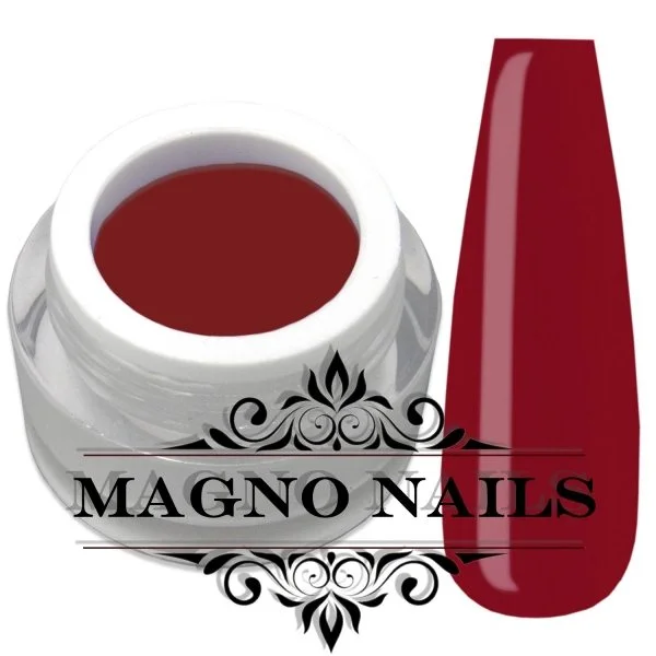 UV Gel - 1641 - Farb Gel - Red Velvet Farbgel Nägel Nagelgel Colorgel Nails dunkelrot