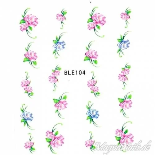 2D Nail Art One Stoke Sticker