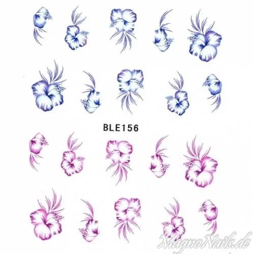 2D Nail Art One Stoke Sticker