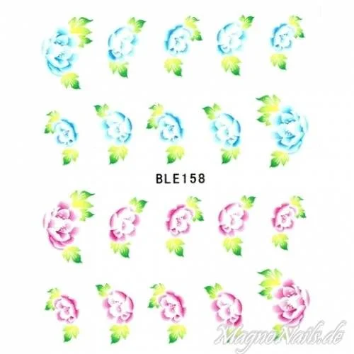 2D Nail Art One Stoke Sticker