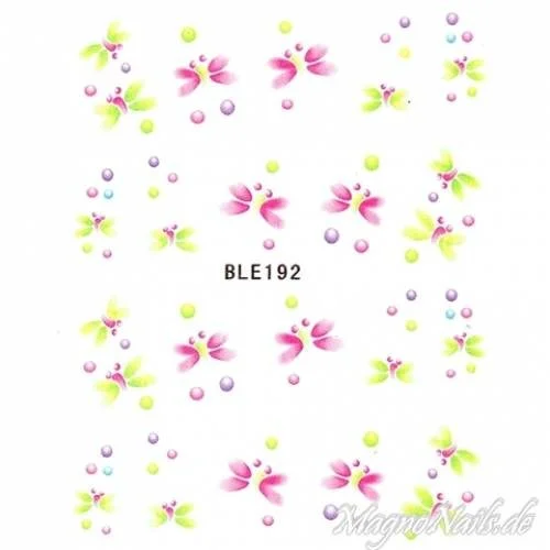 2D Nail Art One Stoke Sticker