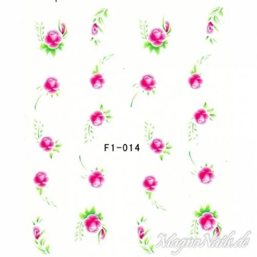 2D Nail Art One Stoke Sticker