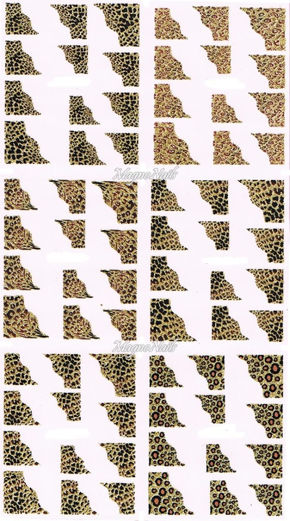 2D Nail Art Sticker