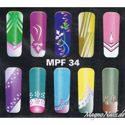 MPF 34 Airbrush Schablone