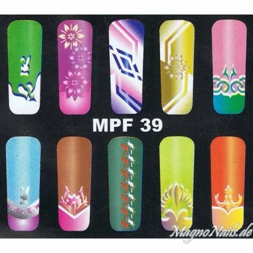 MPF 39 Airbrush Schablone