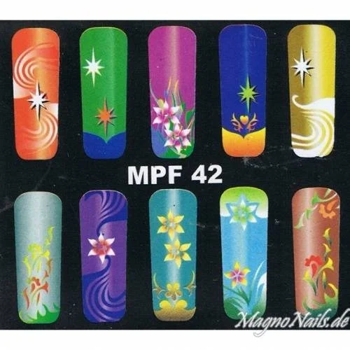 MPF 43 Airbrush Schablone