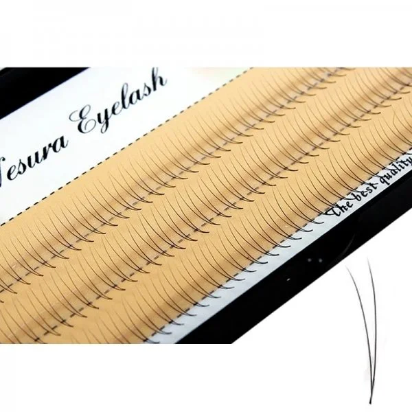 2D Seidenwimpern - C-Curl - Seiden Wimpern - 12 mm