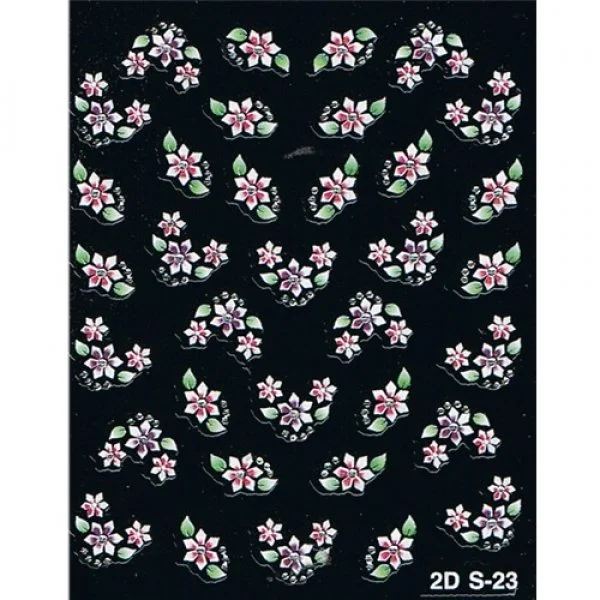 2D Nail Art Sticker
