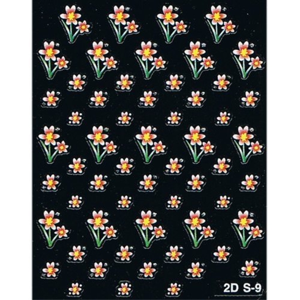 2D Nail Art Sticker