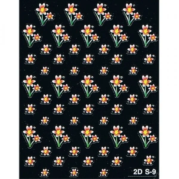 2D Nail Art Sticker