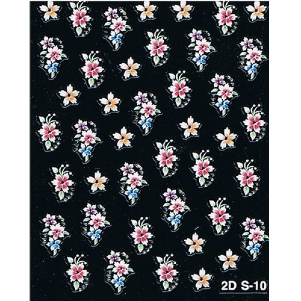 2D Nail Art Sticker