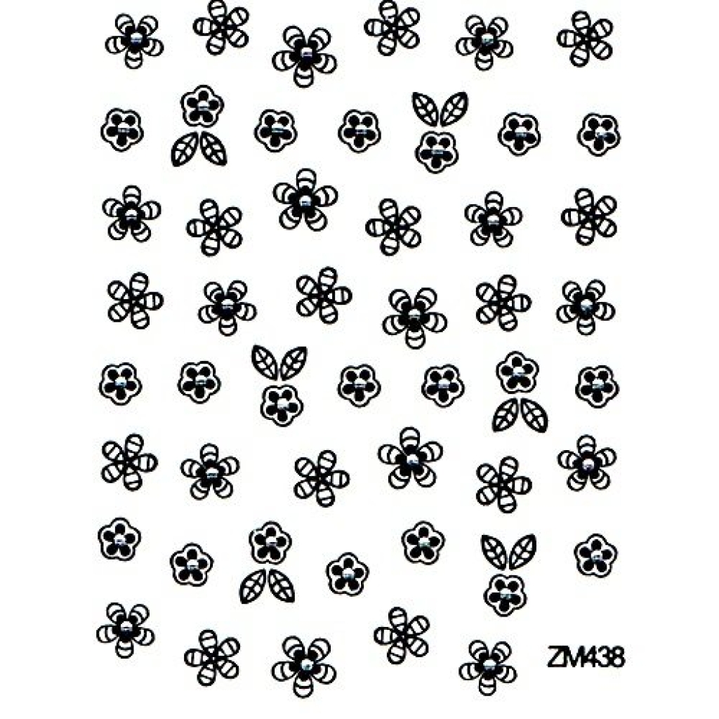 2D Nail Art Sticker