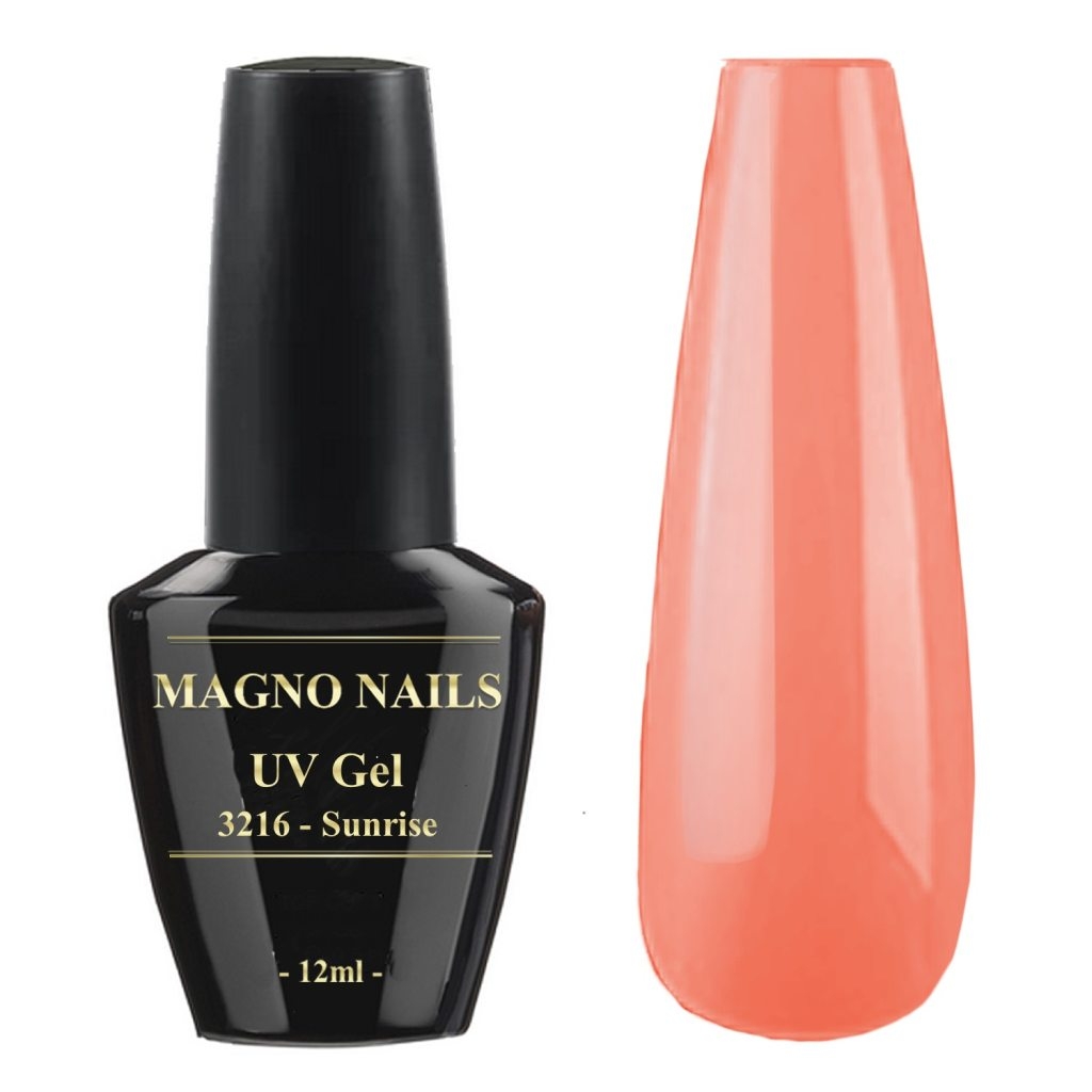 UV Gel - Orange Shellac Gellack - Gel Lack - Sunrise