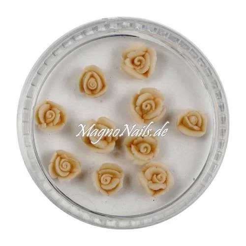 3D Nail Art Keramik Rosen