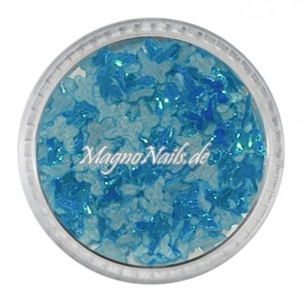 3D Einlegemotive - Shapes - Schmetterlinge blau 5 mm