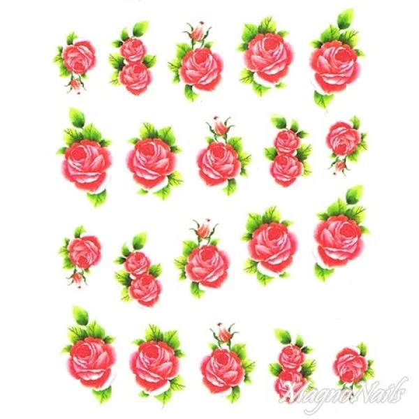 2D Nail Art One Stoke Sticker