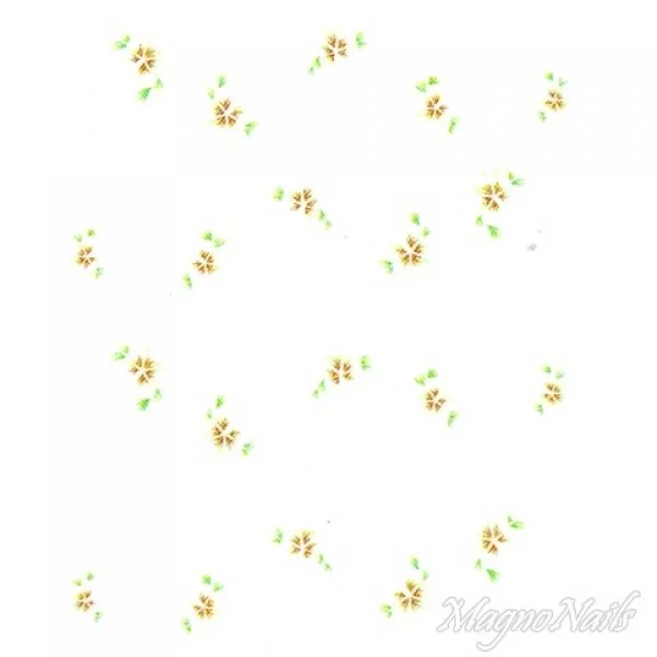 2D Nail Art One Stoke Sticker