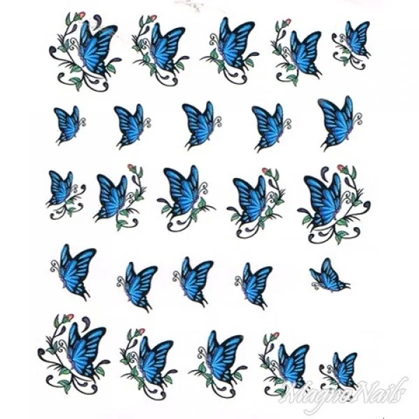 2D Nail Art One Stoke Sticker