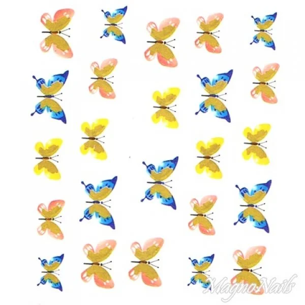 2D Nail Art One Stoke Sticker