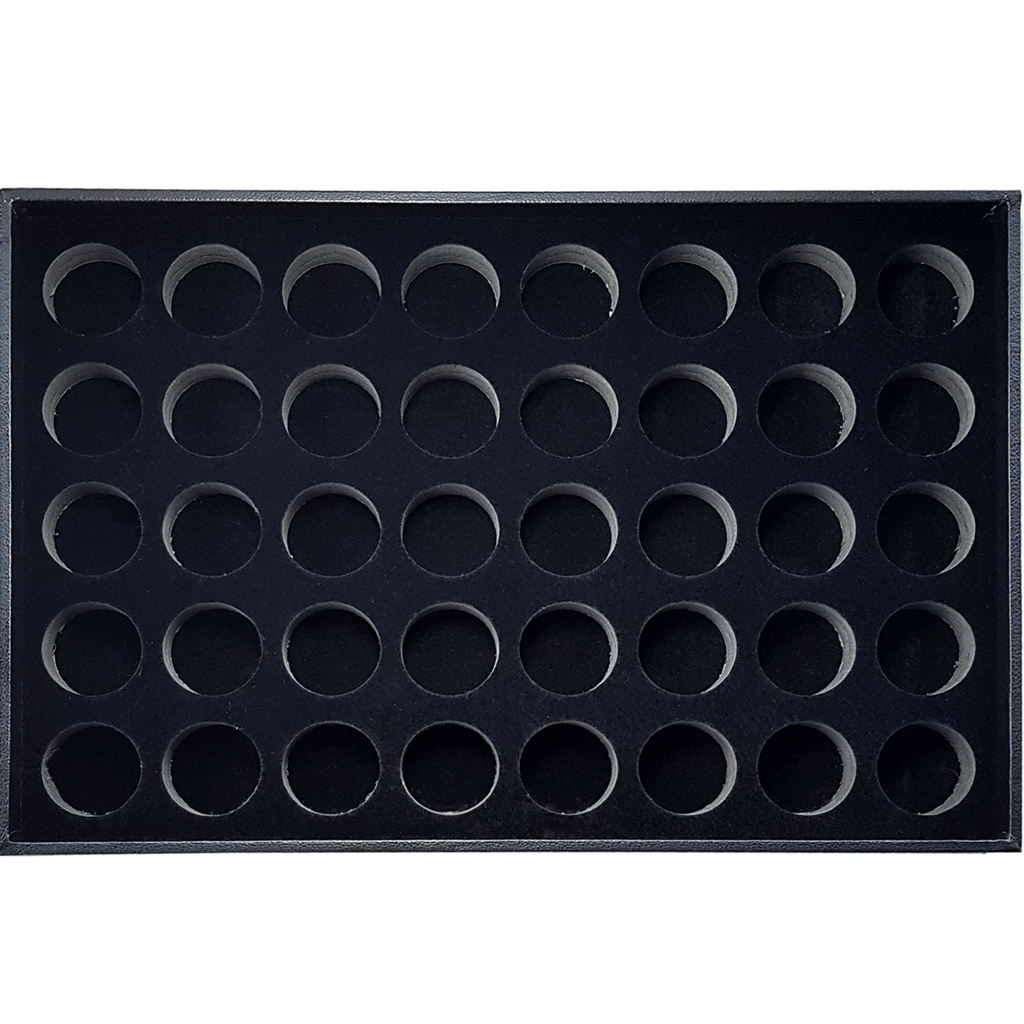 Display für 40 Gel Dosen leer Nails Nagelgel Nögel Präsentation Aufbewahrung Ständer