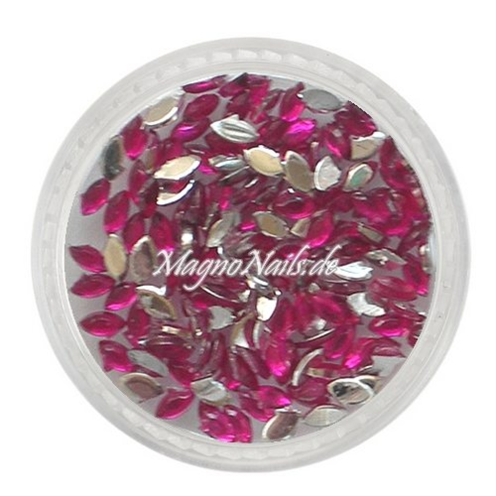 Strasssteine - Elipse pink Nageldesign Nägel Nails Nagelstudio Einleger Nailart