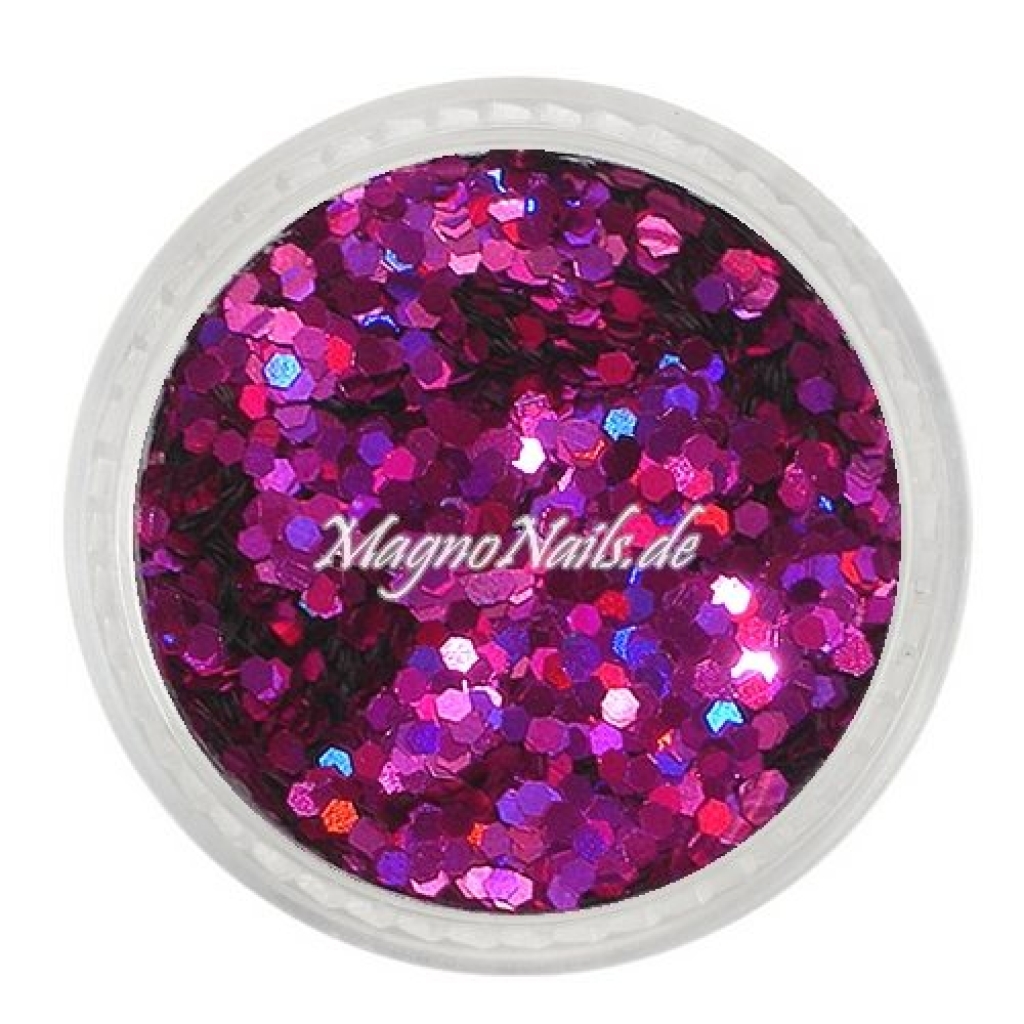 Nail Art Pailetten purpur hologramm 1mm  Nägel Nails Nailart Nageldesign Nagel GlitzerPailetten