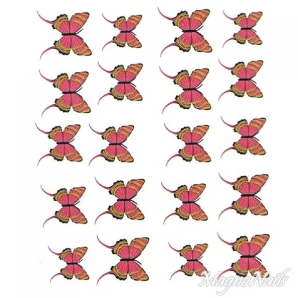 2D Nail Art One Stoke Sticker