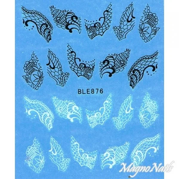 2D Nail Art One Stoke Sticker