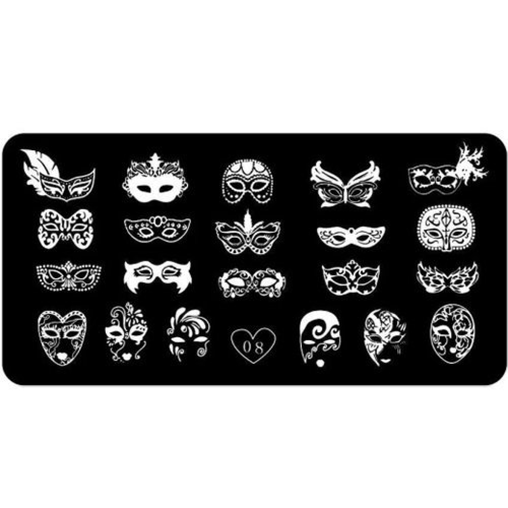 Stamping Schablone A01