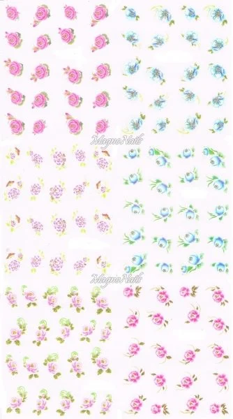 2D Nail Art Sticker