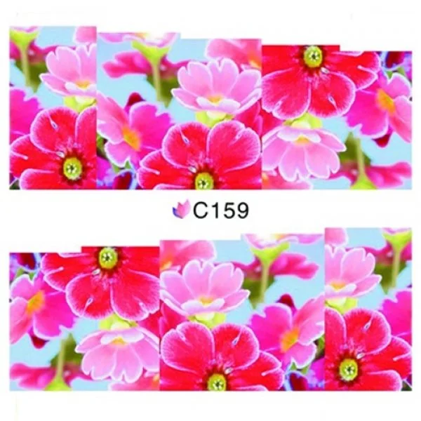 2D Nail Art One Stoke Sticker