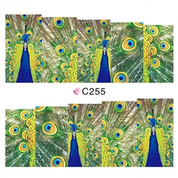 2D Nail Art One Stoke Sticker