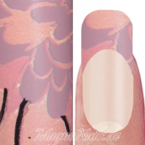 Nail Art Transfer Folie 0,45m - Nail Foil - Night Flower Nailart Nails Nägel Schmuck TransferFolie Nagelfolie Nageldesign