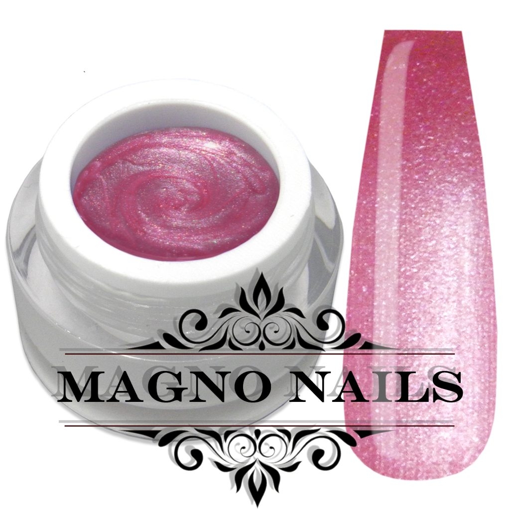 UV Gel - 720 -  Metallic Gel Candy Nägel Nagelgel Dosen UV-Gel Color Gel Farbgel rosa Perl