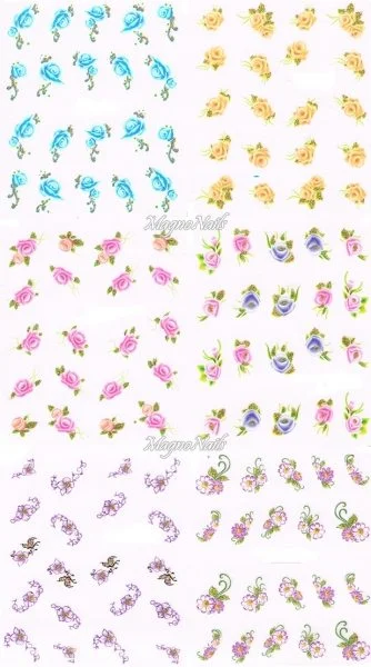 2D Nail Art Sticker
