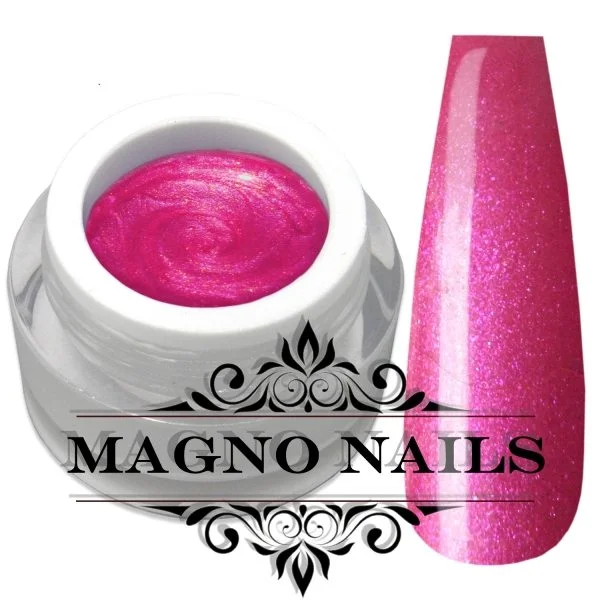 Neon Pink Metallic Gel Perl Gel Pearlgel