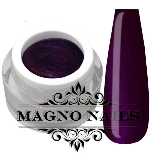 UV Gel - 748 - Pearl Gel - Dark Cherry Nägel Nagelgel Dosen UV-Gel Color Gel Farbgel Perlmutt Perlgel