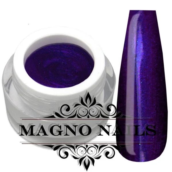 Farbgel Lila Metallic Perl Gel